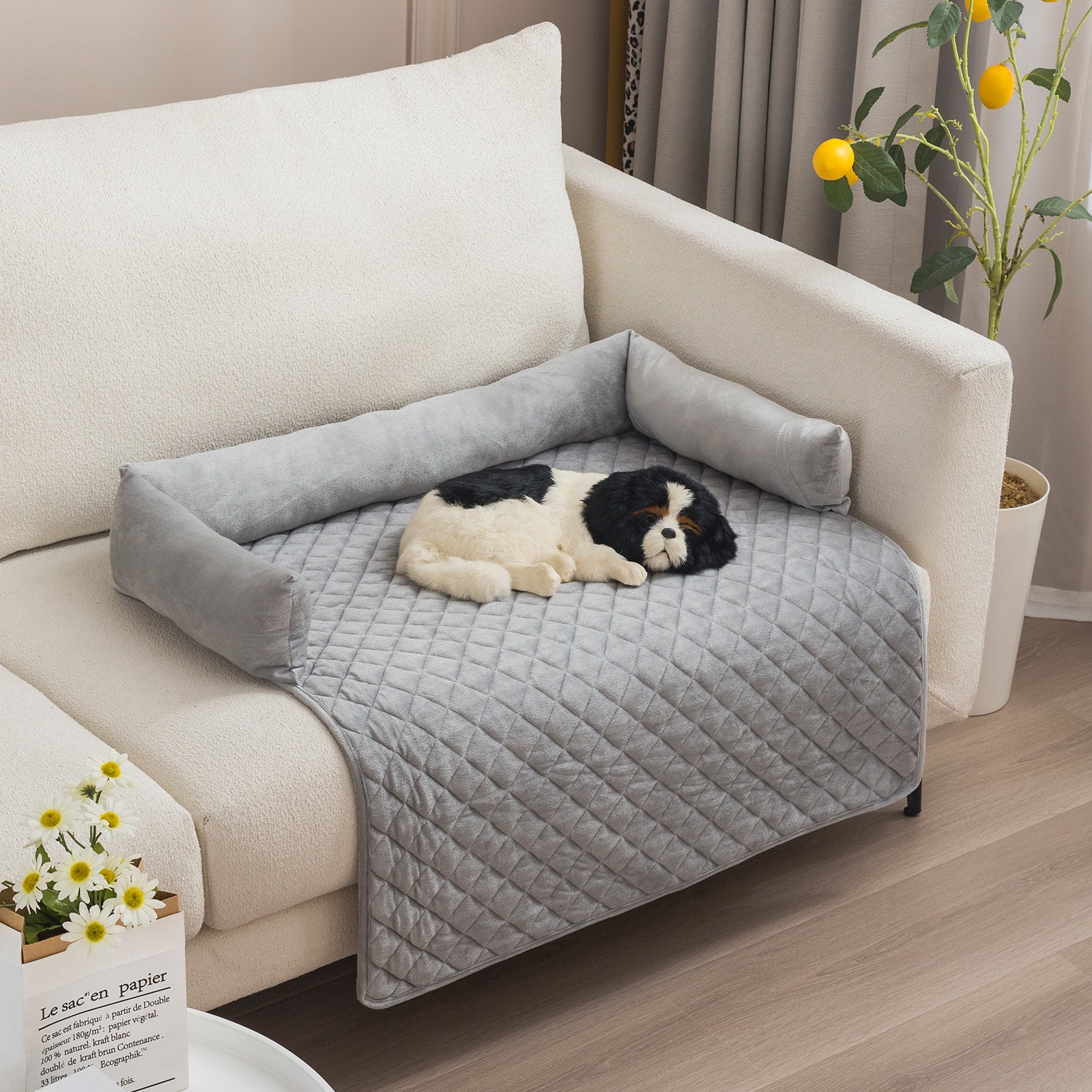 Cozy Pet Sofa Bed | Warm Dog & Cat Cushion Mat