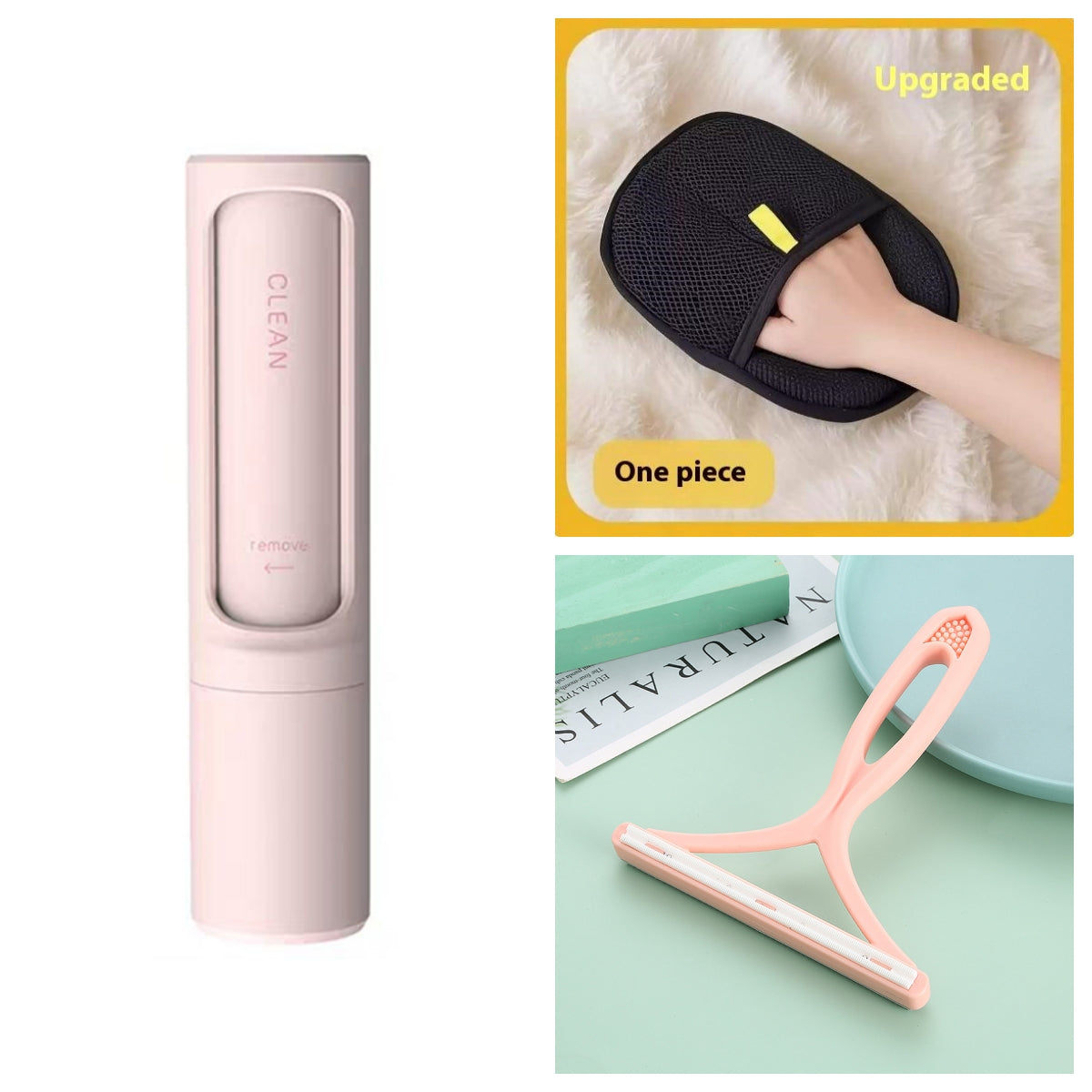 Pet Hair Remover Roller | Reusable & Self-Cleaning