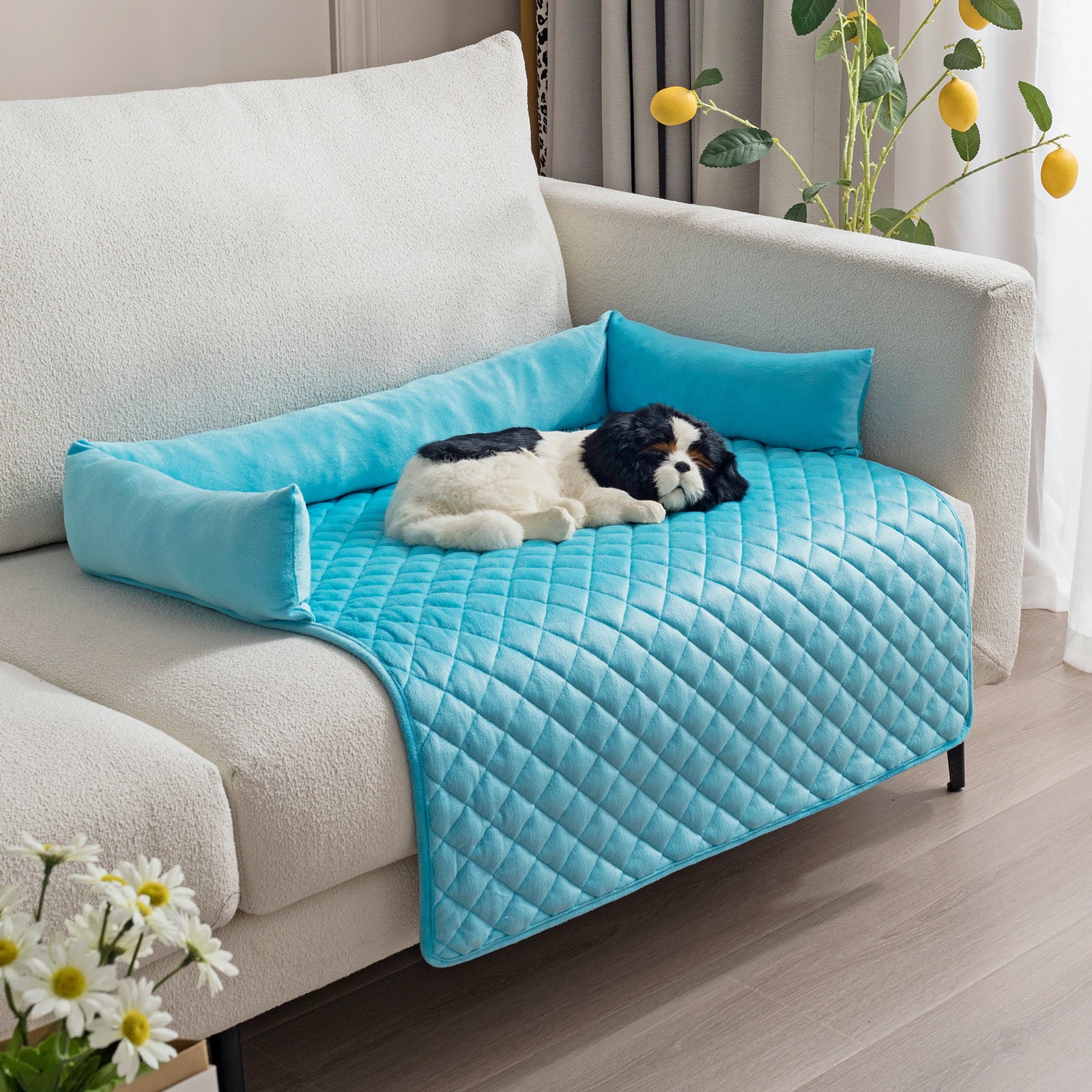 Cozy Pet Sofa Bed | Warm Dog & Cat Cushion Mat