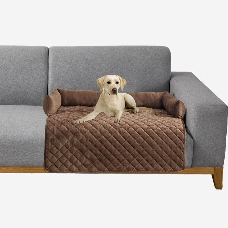 Cozy Pet Sofa Bed | Warm Dog & Cat Cushion Mat