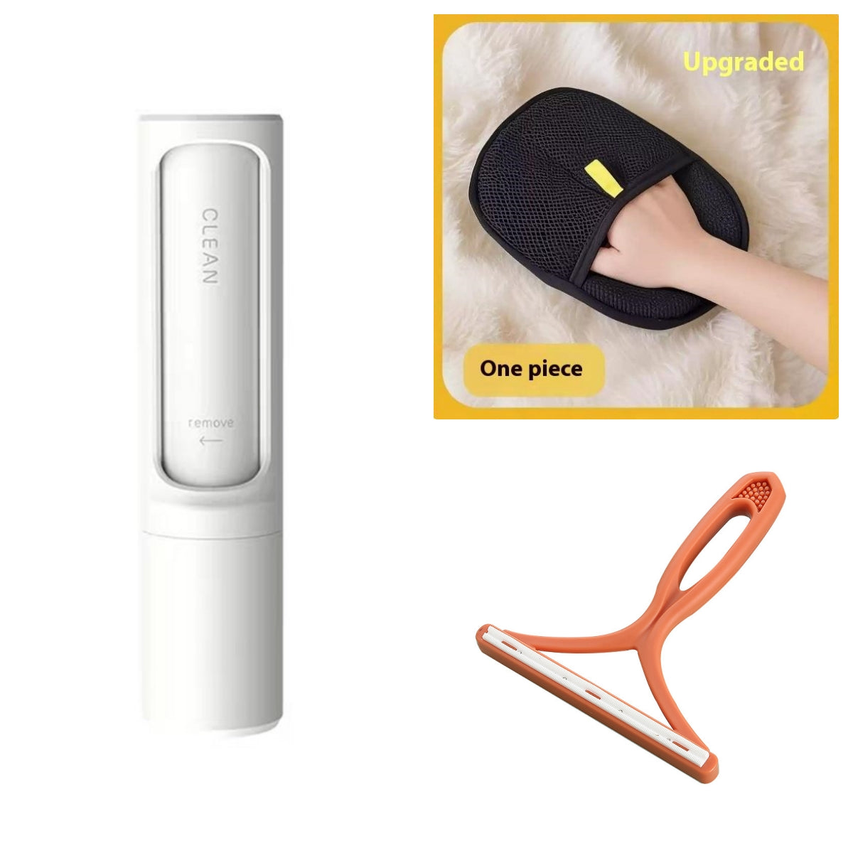 Pet Hair Remover Roller | Reusable & Self-Cleaning