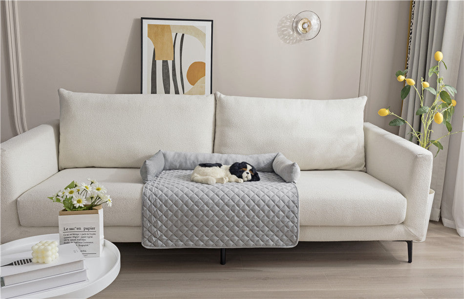 Cozy Pet Sofa Bed | Warm Dog & Cat Cushion Mat